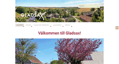 Desktop Screenshot of gladsax.nu