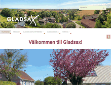Tablet Screenshot of gladsax.nu